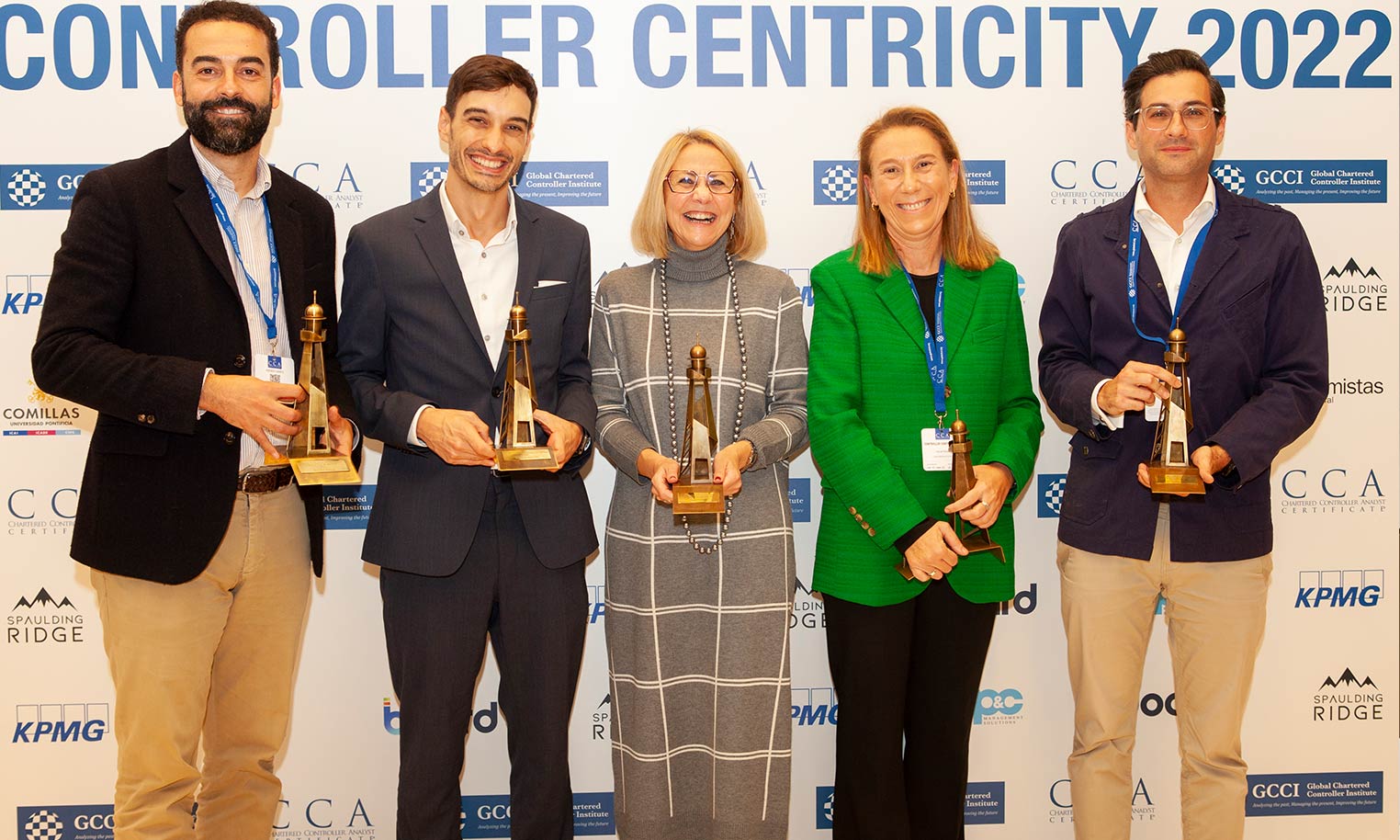 Galardonados con los premios Excelencia en Control de Gestión 2020-2021